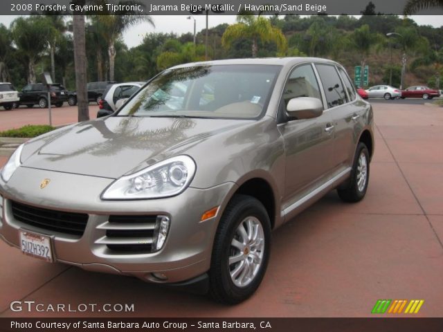 2008 Porsche Cayenne Tiptronic in Jarama Beige Metallic