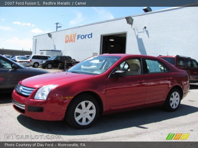 2007 Ford Fusion S in Redfire Metallic