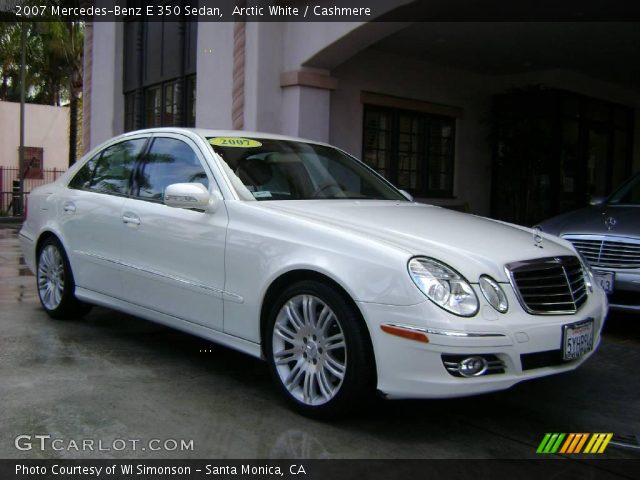 2007 Mercedes-Benz E 350 Sedan in Arctic White