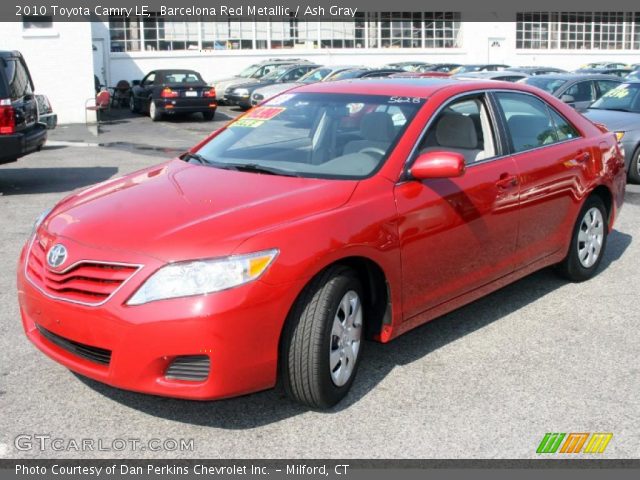 2010 Toyota Camry LE in Barcelona Red Metallic