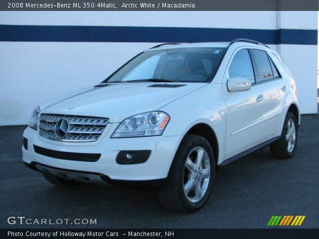 2008 Mercedes-Benz ML 350 4Matic in Arctic White