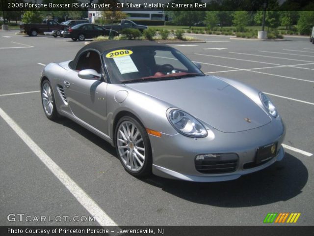 2008 Porsche Boxster RS 60 Spyder in GT Silver Metallic