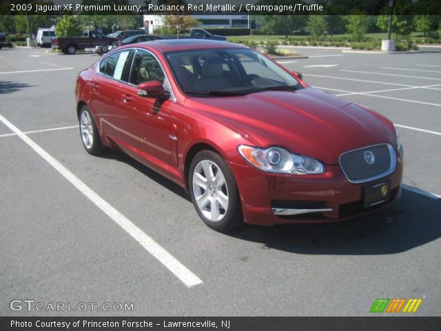 2009 Jaguar XF Premium Luxury in Radiance Red Metallic