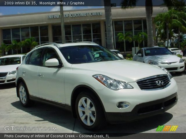 2009 Infiniti EX 35 in Moonlight White