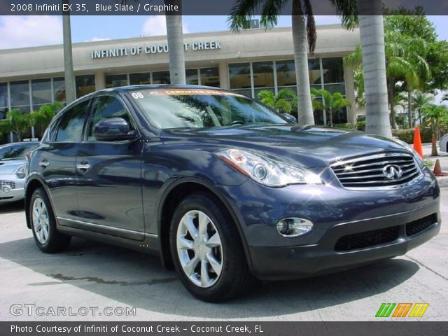 2008 Infiniti EX 35 in Blue Slate