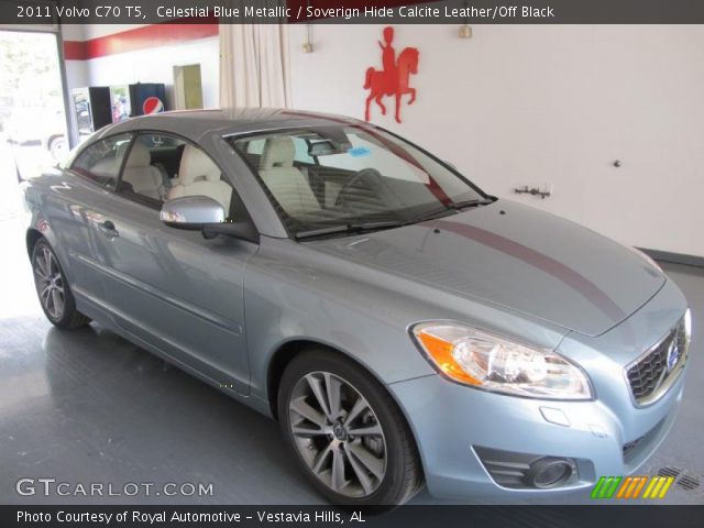 2011 Volvo C70 T5 in Celestial Blue Metallic