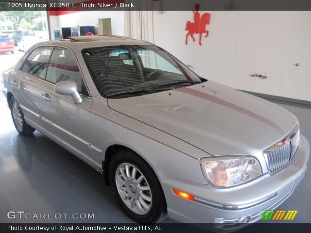 2005 Hyundai XG350 L in Bright Silver