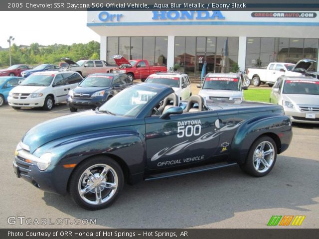 2005 Chevrolet SSR Daytona 500 Official Vehicle in Aqua Blur Metallic