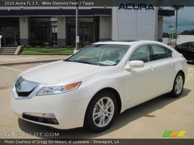 2010 Acura TL 3.5 in White Diamond Pearl