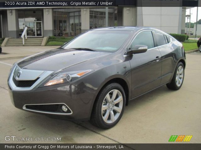 2010 Acura ZDX AWD Technology in Grigio Metallic