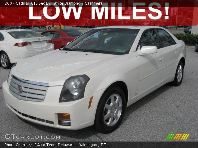 2007 Cadillac CTS Sedan in White Diamond