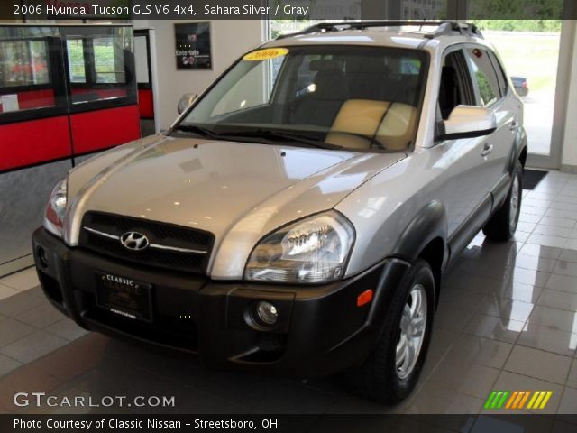 2006 Hyundai Tucson GLS V6 4x4 in Sahara Silver