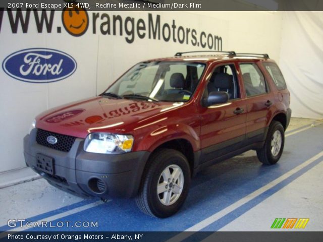 2007 Ford Escape XLS 4WD in Redfire Metallic
