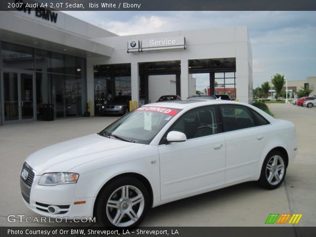 2007 Audi A4 2.0T Sedan in Ibis White