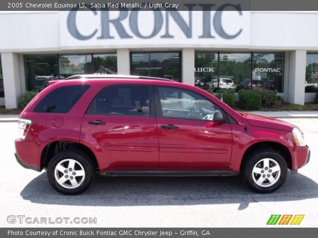 2005 Chevrolet Equinox LS in Salsa Red Metallic