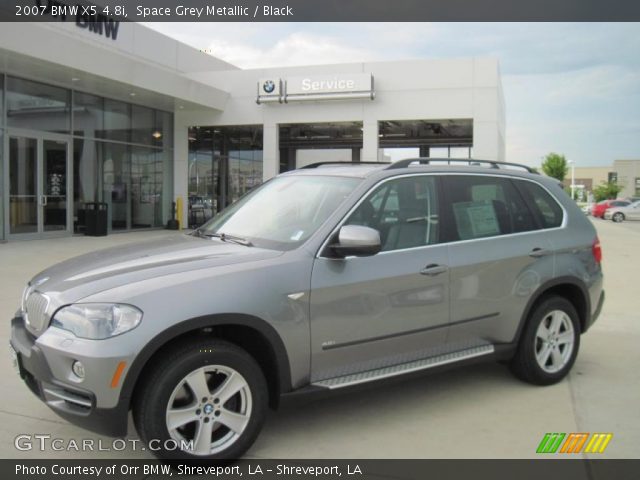 2007 BMW X5 4.8i in Space Grey Metallic