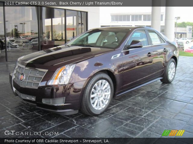 2010 Cadillac CTS 3.0 Sedan in Black Cherry