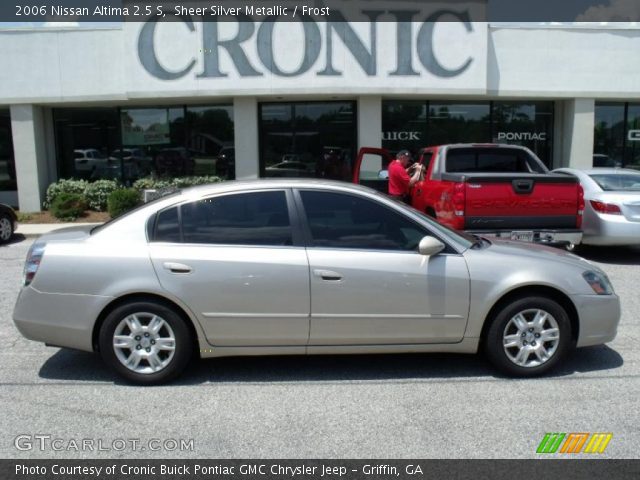 2006 Nissan Altima 2.5 S in Sheer Silver Metallic