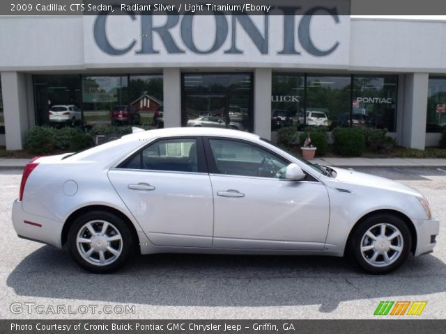 2009 Cadillac CTS Sedan in Radiant Silver