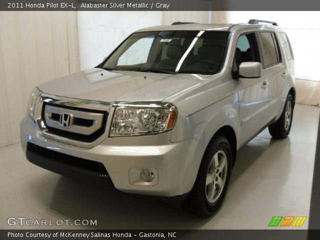 2011 Honda Pilot EX-L in Alabaster Silver Metallic