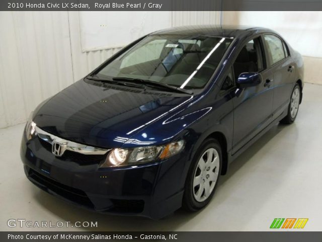 2010 Honda Civic LX Sedan in Royal Blue Pearl