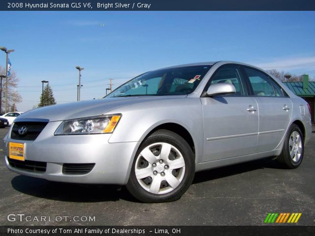 2008 Hyundai Sonata GLS V6 in Bright Silver