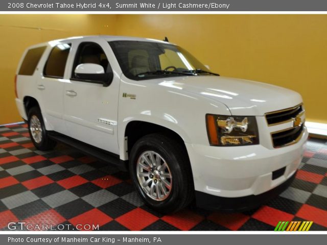 2008 Chevrolet Tahoe Hybrid 4x4 in Summit White