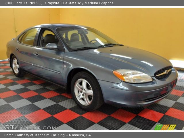 2000 Ford Taurus SEL in Graphite Blue Metallic