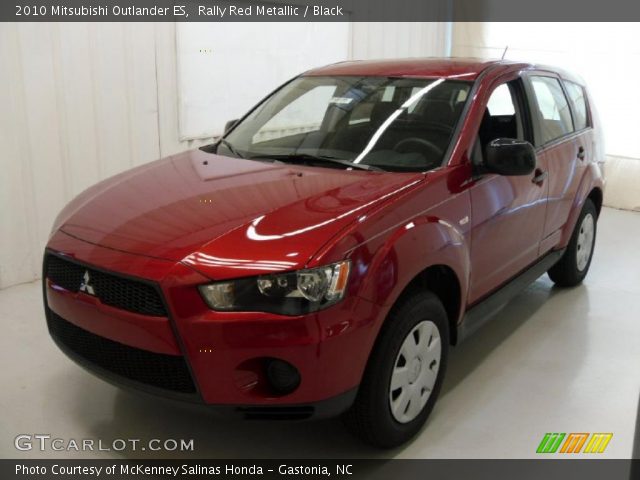 2010 Mitsubishi Outlander ES in Rally Red Metallic