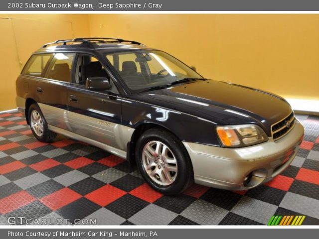 2002 Subaru Outback Wagon in Deep Sapphire