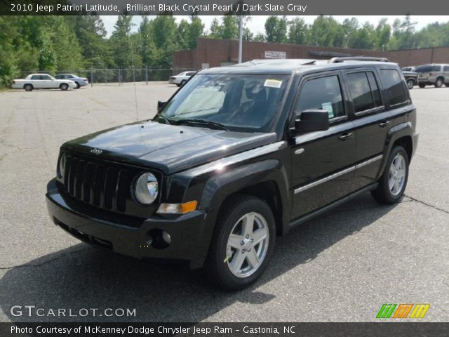 2010 Jeep Patriot Latitude in Brilliant Black Crystal Pearl