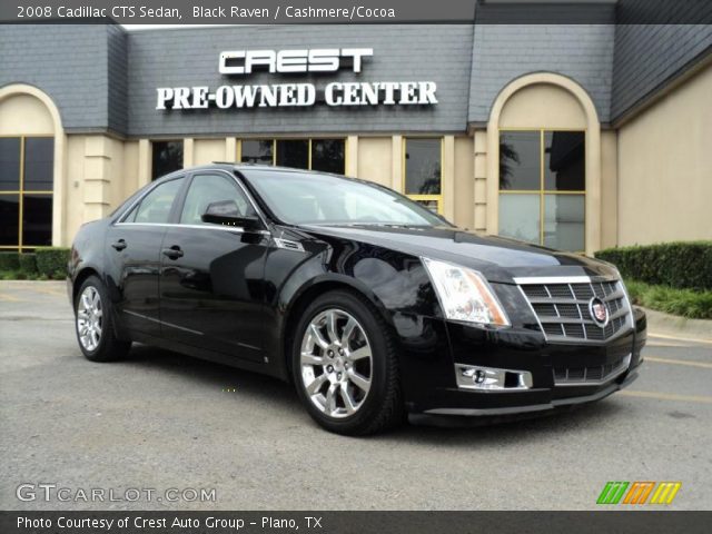 2008 Cadillac CTS Sedan in Black Raven