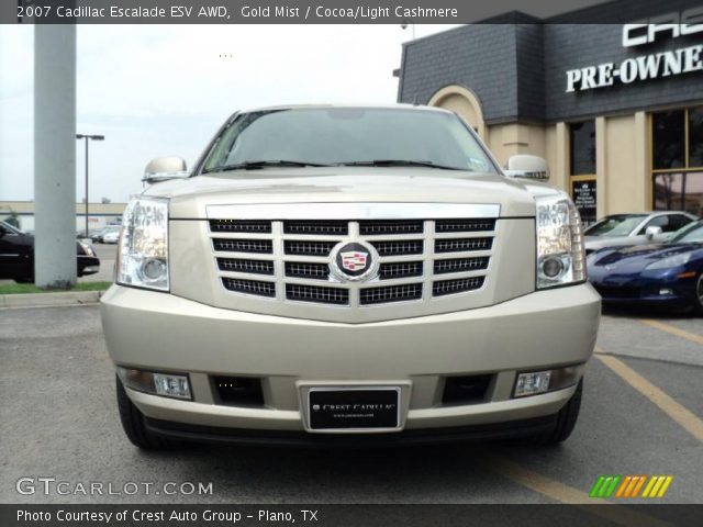 2007 Cadillac Escalade ESV AWD in Gold Mist