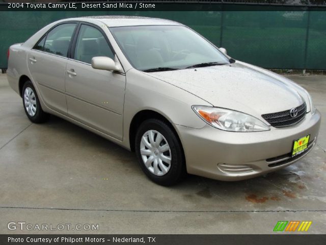2004 Toyota Camry LE in Desert Sand Mica