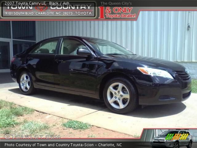 2007 Toyota Camry LE in Black