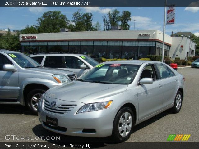 2007 Toyota Camry LE in Titanium Metallic