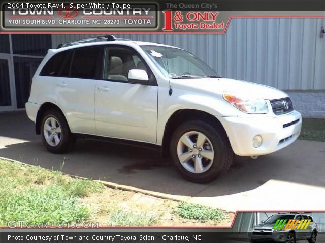 2004 Toyota RAV4  in Super White