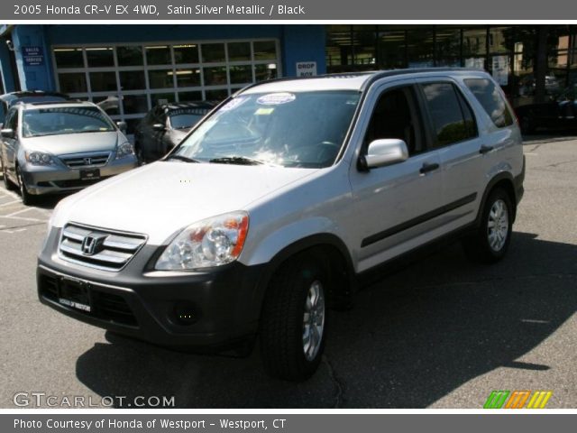 2005 Honda CR-V EX 4WD in Satin Silver Metallic