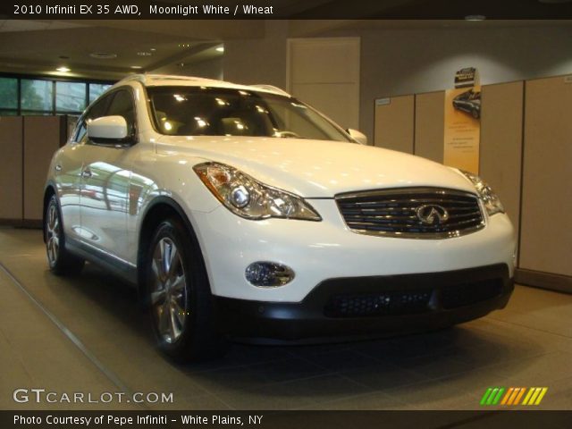 2010 Infiniti EX 35 AWD in Moonlight White