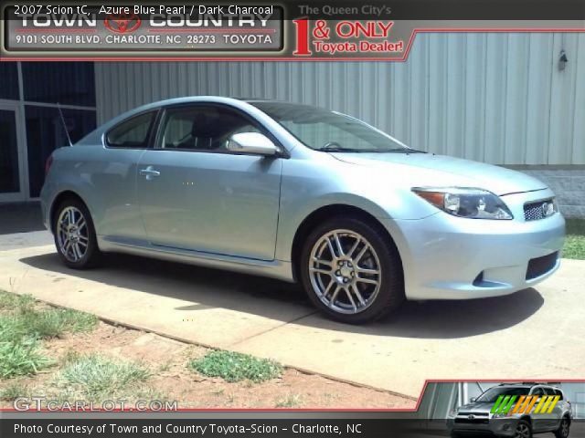 2007 Scion tC  in Azure Blue Pearl