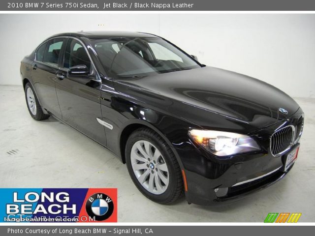 2010 BMW 7 Series 750i Sedan in Jet Black