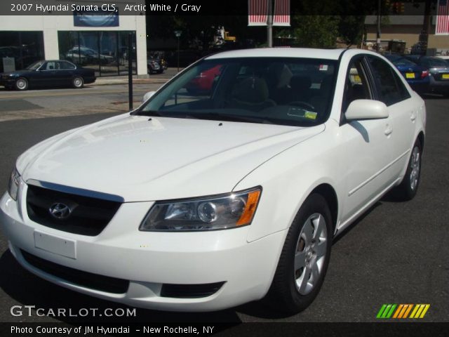 2007 Hyundai Sonata GLS in Arctic White