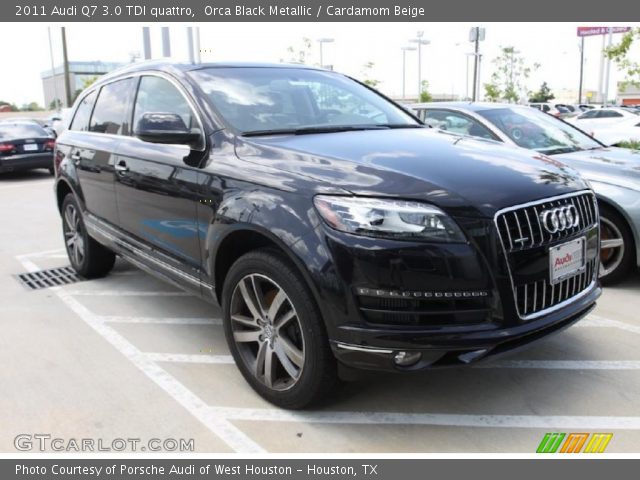 2011 Audi Q7 3.0 TDI quattro in Orca Black Metallic