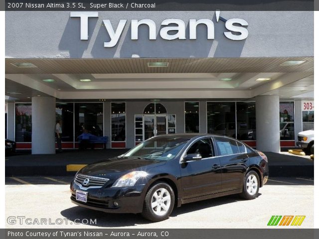 2007 Nissan Altima 3.5 SL in Super Black