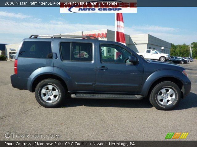 2006 Nissan Pathfinder SE 4x4 in Silverton Blue Pearl