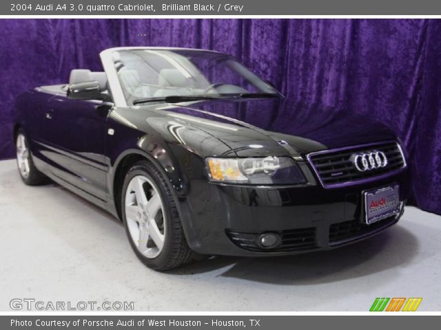 2004 Audi A4 3.0 quattro Cabriolet in Brilliant Black