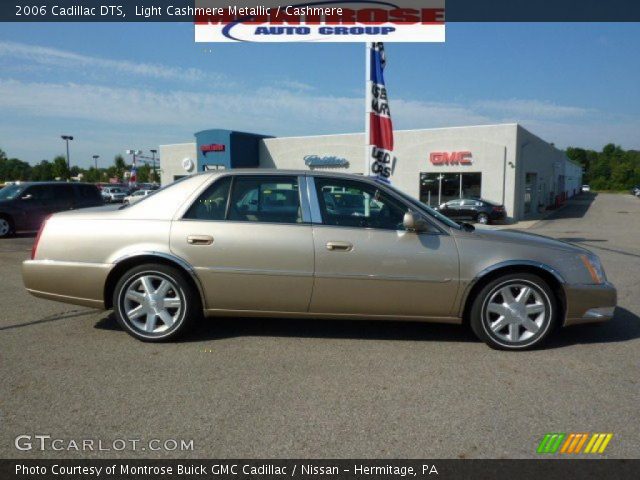 2006 Cadillac DTS  in Light Cashmere Metallic