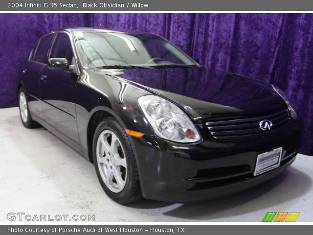2004 Infiniti G 35 Sedan in Black Obsidian