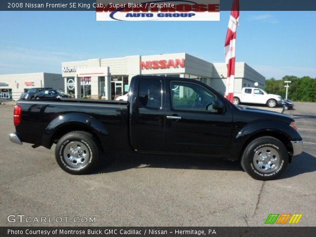 2008 Nissan Frontier SE King Cab in Super Black