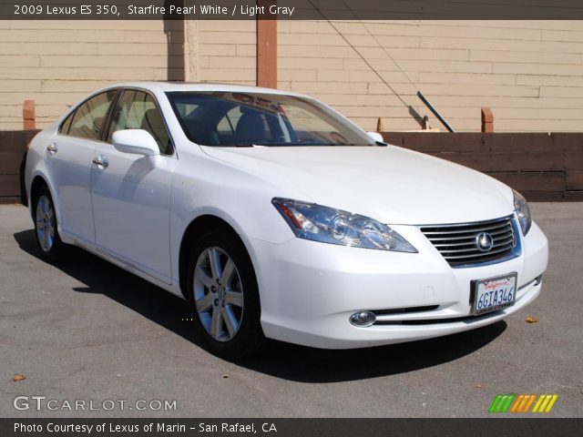 2009 Lexus ES 350 in Starfire Pearl White